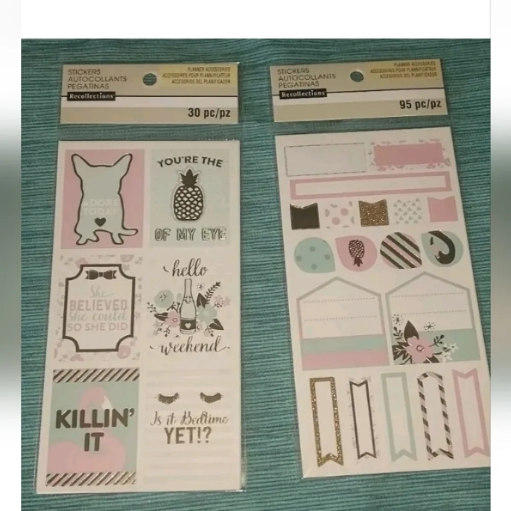 Recollections stickers autocollants